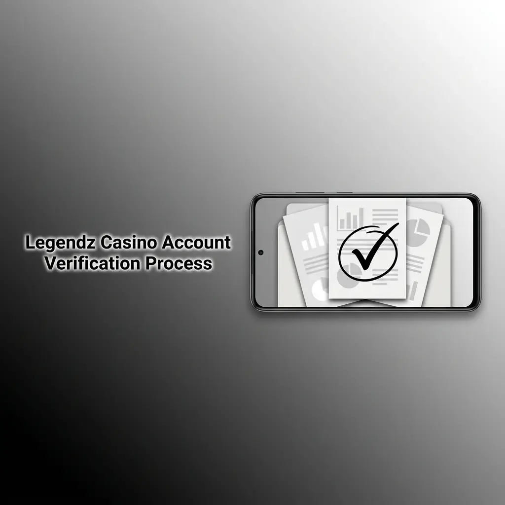 Legendz Casino KYC verification process showing ID, address, and payment method steps for account approval