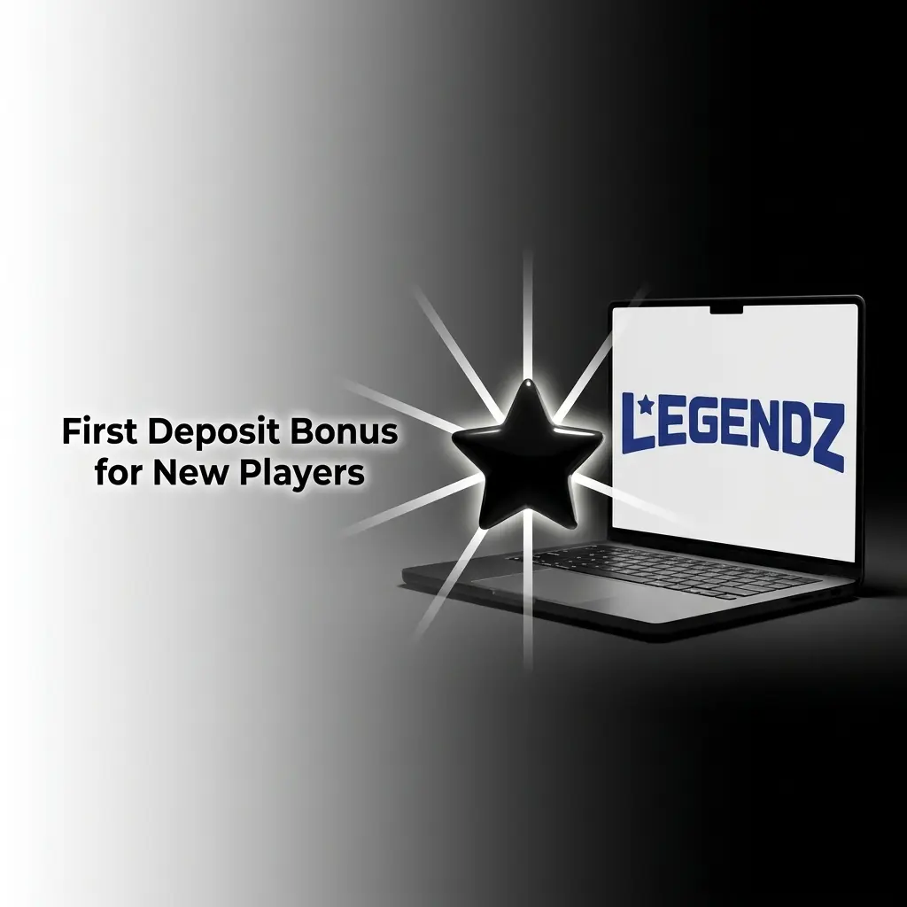Legendz Casino 100% match welcome bonus up to $1,000 for new US players on first deposit, no promo code needed