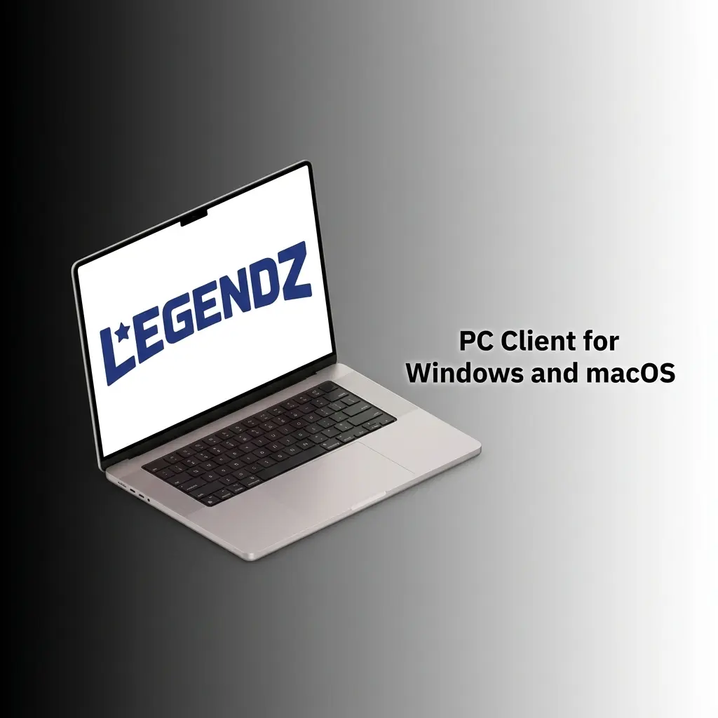 Legendz Casino website accessible on Windows and macOS browsers including Chrome Firefox Safari and Edge