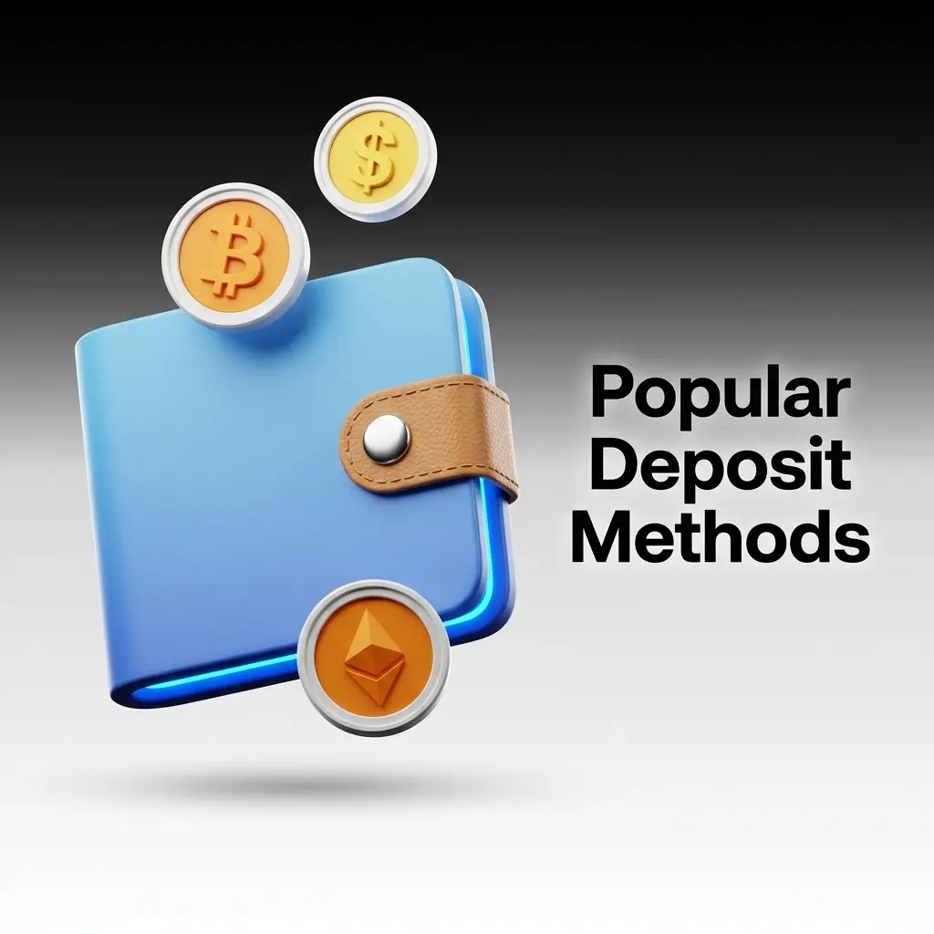 Legendz Casino crypto deposit methods: USDT, Bitcoin, Ethereum, and Solana icons for US players