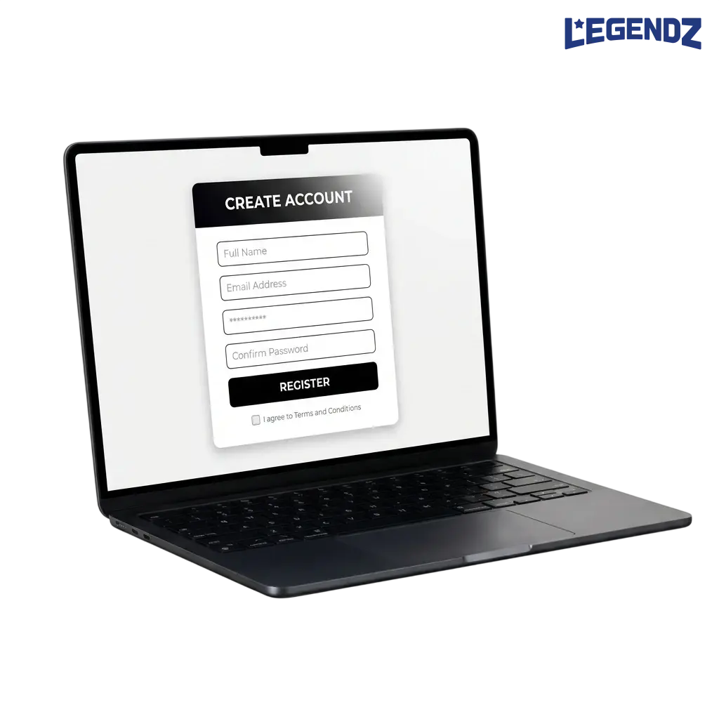Legendz Casino registration, login, and verification process for US real-money players with bonus and account access guide