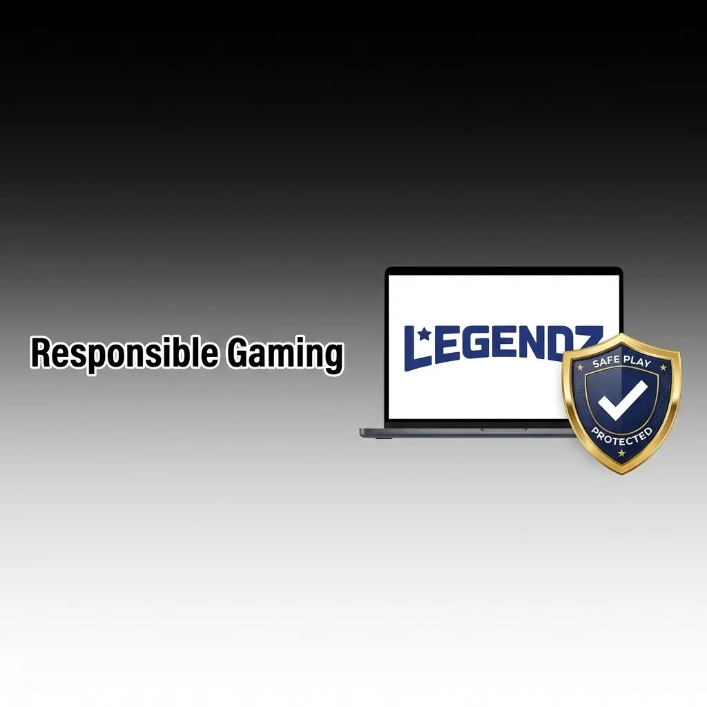 Legendz Casino responsible gaming tools showing deposit limits, self-exclusion options, and problem gambling support resources